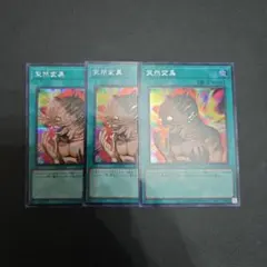 遊戯王　突然変異　シク　シークレット　３枚セット