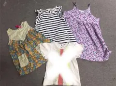 女の子　ワンピース　3枚セット　110㎝