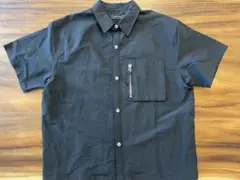 MLVINCE NYLON S/S SHIRTS BLACK Lサイズ
