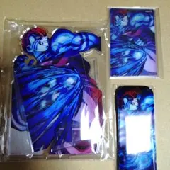 鬼滅の刃 猗窩座 KVくじ B賞アクリルスタンド C賞缶バッジ D賞クリアカード