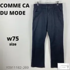 スラックス コムサ ブラック