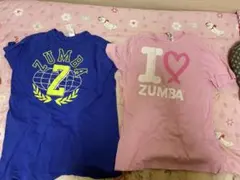 ZUMBA ズンバ 半袖 Tシャツ 2枚セットのサムネイル