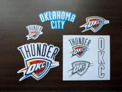 新品オクラホマシティサンダーOklahomaCityThunderステッカー7枚