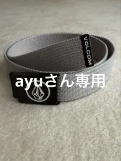 Volcom グレー ベルト　スノーボード　スケートボード