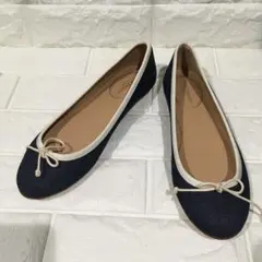 【美品】J&M DAVIDSONバレエシューズ 35 スウェードのサムネイル