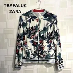 【美品】TRAFALUC ZARA フラワープリント ジャケット S