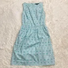 ワンピース ノースリーブ　花柄 0サイズ 346 ブルックスブラザーズ