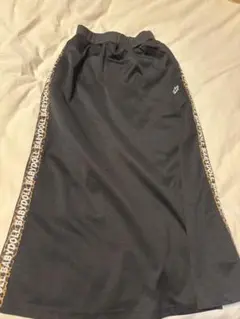 BABYDOLL ブラック スカート 120 ジャージ　ヒョウ柄