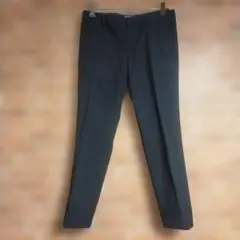 バナナリパブリック　黒 スラックス 後ろポケット付き