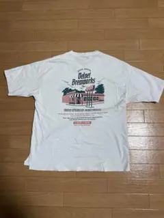 BEAMS HEART バックプリント Tシャツ L ホワイト