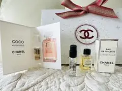CHANELマドモアゼル香水1.5mlクリスタル 4.5ml N°1 ドゥ3個