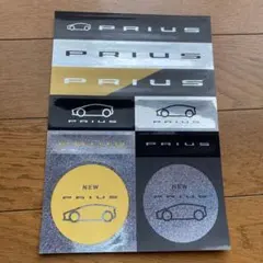 新品、 미사용 PRIUS ステッカーセット 1장