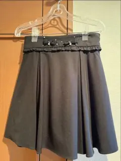LODISPOTTO 黒 フレアスカート　Mサイズ ウエストゴム