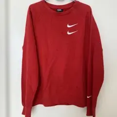 Nike レッド スウェット Sサイズ