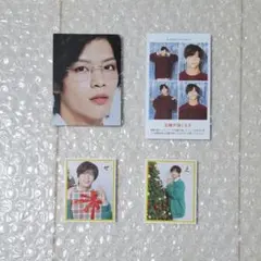 B&ZAI 菅田琳寧 Myojo リムレスメガネ 厚紙 証明写真 めろかるた