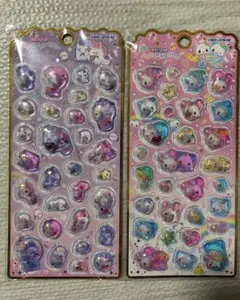 KAMIO JAPAN ストーンつきメロウアクアリウムホログラムシール2シート