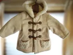 【匿名配送♪】BeBe　べべ　80サイズ　ダッフル　コート　ジャンパー