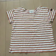 CIAOPANIC TYPY ボーダーTシャツ 130-140 オレンジ色のサムネイル