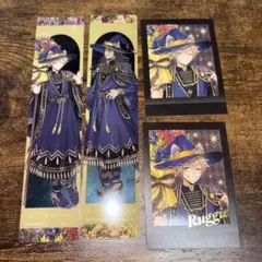 ツイステ ぱしゃこれ しおり ラギー レオナ 箔押し カード ブルームバースデー