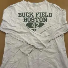 Champion BUCK FIELD BOSTON 長袖Tシャツ M