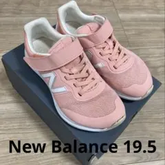 New Balance サーモンピンク スニーカー 19.5 ※箱なし