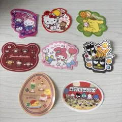 【8枚セット】サンリオキャラクターズ　シールクッキー