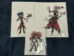 ハズビンホテル　 アニカフェ Vees アクリルスタンド