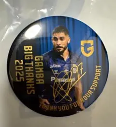 ガンバ大阪 ウェルトン 2025THANKS 缶バッジ