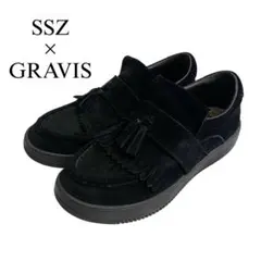 希少★SSZ × GRAVIS POCKET TASSEL LOAFER BK
