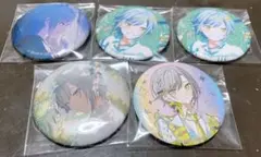 プロジェクトセカイ、プロセカ、日野森志歩、グリッター、箔押し、缶バッジ、5点