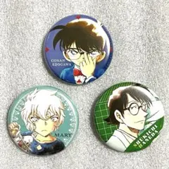 名探偵コナン 緋色の弾丸 缶バッジ グッズ-バッチ】劇場版『名探偵コナン 緋色の弾丸』 缶バッジ5個