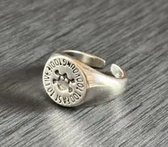リング　シルバー925刻印　レトロクロス　メキシカンアクセサリー　ヴィンテージ
