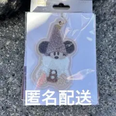 【匿名配送】ディズニー　クリスマス　リルリンリン　キーチェーン　茶色