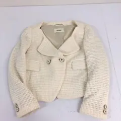 snidel スナイデル★ジャケット　アイボリー　テーラードジャケット★サイズ０