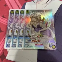 マクロス シェリル・ノーム プロモ パラレル 4枚セット ua36st 110 シェリル・ノーム/R☆【黄】【キャラクター】《パラレル版UA36ST