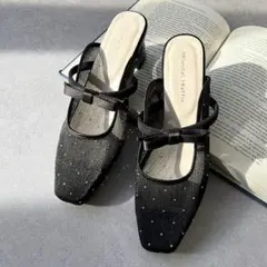 ミュール パンプス