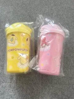 サンリオキャラクター当たりくじ一番くじタンブラーセットポムポムプリンマイメロディ