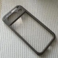 Pixel8 透明ケース グレー