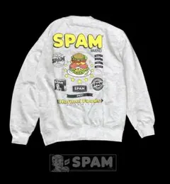 新品未使用 スパム SPAM(R)BRAND CREW スウェットナチュラル/M