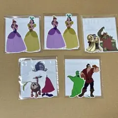 セガラッキーくじ ディズニーヴィランズ　F賞 ステッカーセット