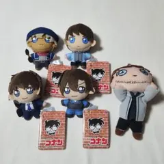 名探偵コナン【警察学校組セット】キーチェーンマスコット　タグ付き新品 名探偵コナン【警察学校組セット】キーチェーンマスコット タグ