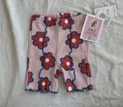 しまむら　めりあんず×Akureコラボ　サイクルパンツ　レギンス80