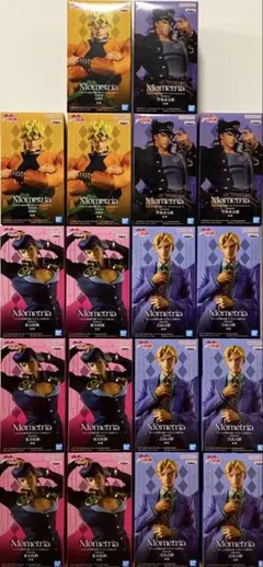 ジョジョの奇妙な冒険　Mometria 4種セット　18体　まとめ売り