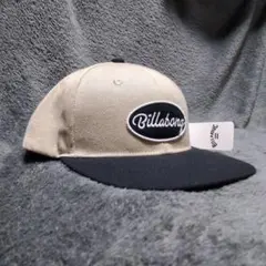 ☆新品未使用☆BILLABONGビラボン6パネルキャップ☆スナップバック☆フリー