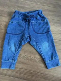 デニムブルー カジュアルパンツ 95cm未満