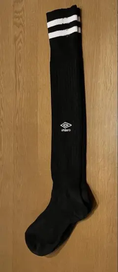 アンブロサッカーソックス　黒25-27cm