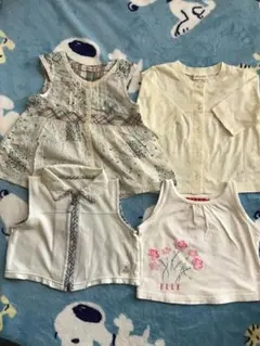KPケーピーELLEエル　80センチ　夏物セットのサムネイル