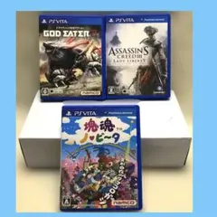 PS Vita 塊魂ノ・ビータ アサクリ レディリバティ ゴッドイーター2