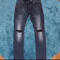H&M メンズ スキニー デニム  ジーンズ 美品