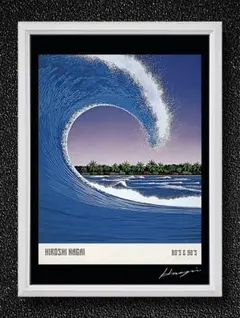 【額縁付き】 永井博（Hiroshi Nagai） A2ポスター　⑨ 額縁付き】 永井博（Hiroshi Nagai） A2ポスター ⑨ - メルカリ
